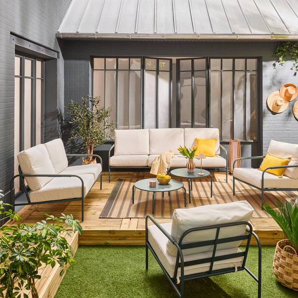 Galvanized Steel Outdoor Garden Tool Shed with Sliding Doors